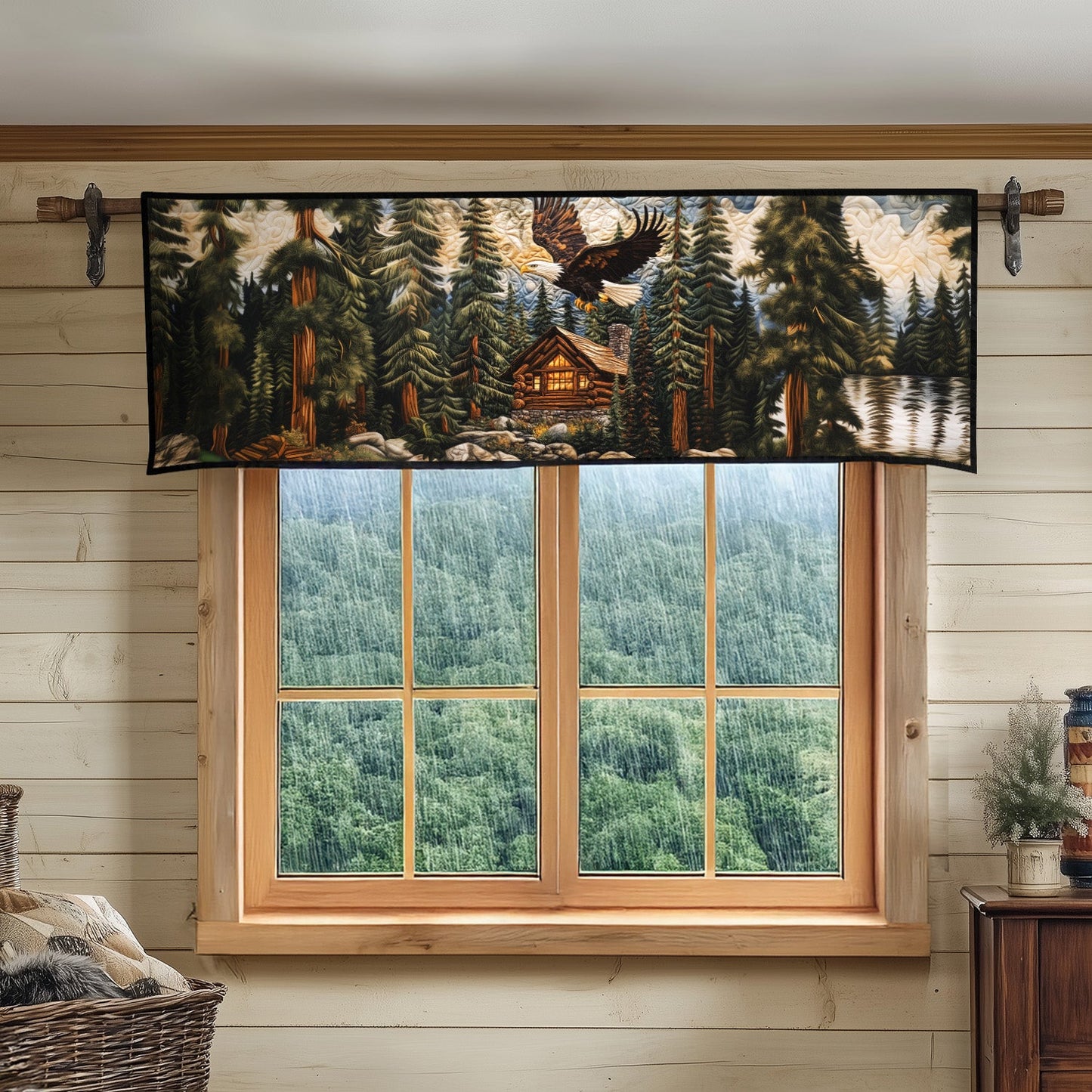 Skyward Bound Quilted Valance NCU0PT5600