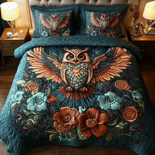 Skyward Dream 3-Piece Quilted Bedding Set NCU0VH1473