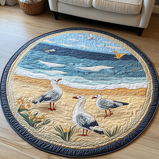 Skyward Soar Quilted Round Mat NCU0DK6749
