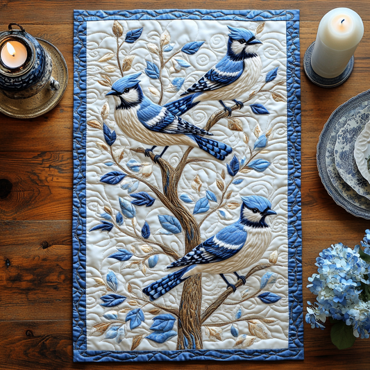 Skyward Song Quilted Table Runner NCU0DV4720