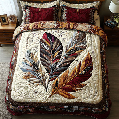 Skyweaver 3-Piece Quilted Bedding Set NCU0PT7401