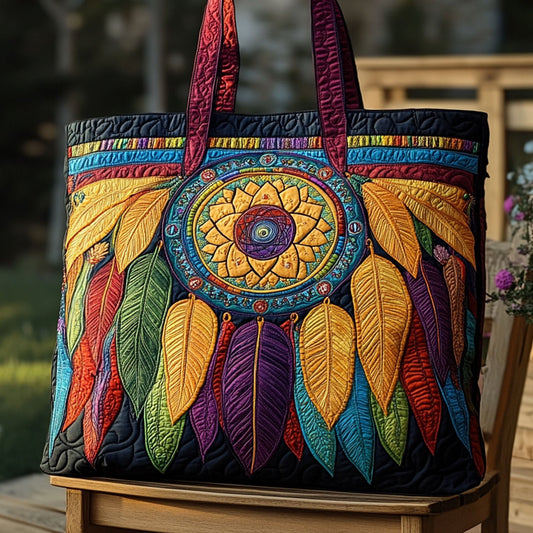 Sleep Circle Quilted Tote Bag NCU0PT8340