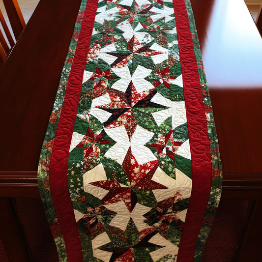 Sleigh Ride Comfort Quilted Table Runner NCU0PT1493