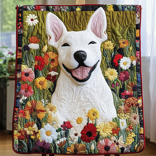 Smile in Bloom Quilted Blanket NCU0PT3845