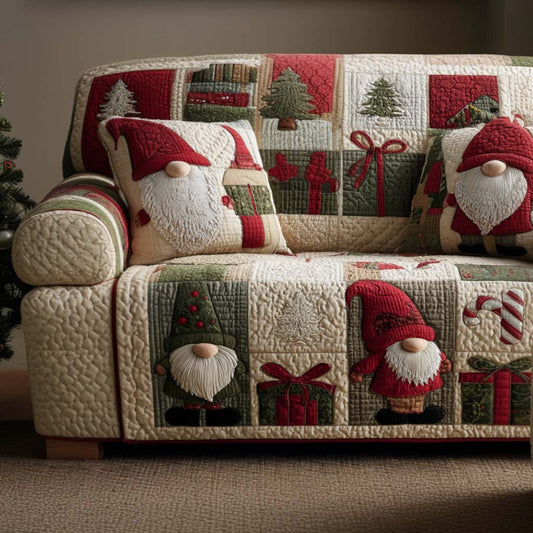 Snow Covered Quilted Sofa Cover NCU0NT11066