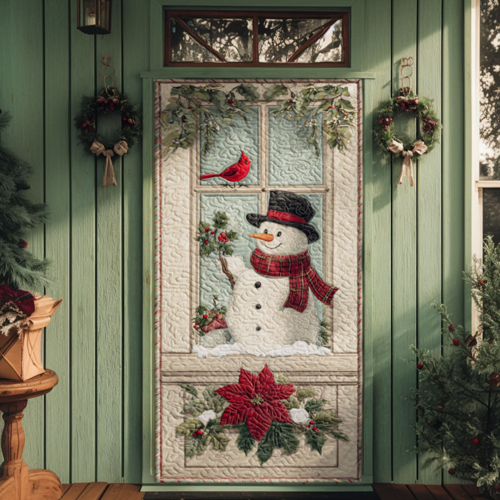 Snow Day Quilted Door Cover NCU0PT10415