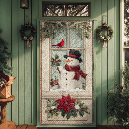 Snow Day Quilted Door Cover NCU0PT10415