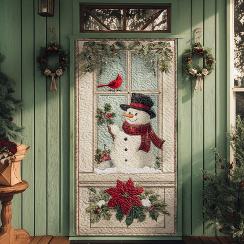 Snow Day Quilted Door Cover NCU0PT10415