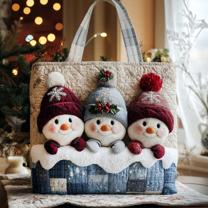 Snow Delight Quilted Tote Bag NCU0NT10642