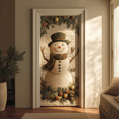 Snow Friend Quilted Door Cover NCU0PT10331