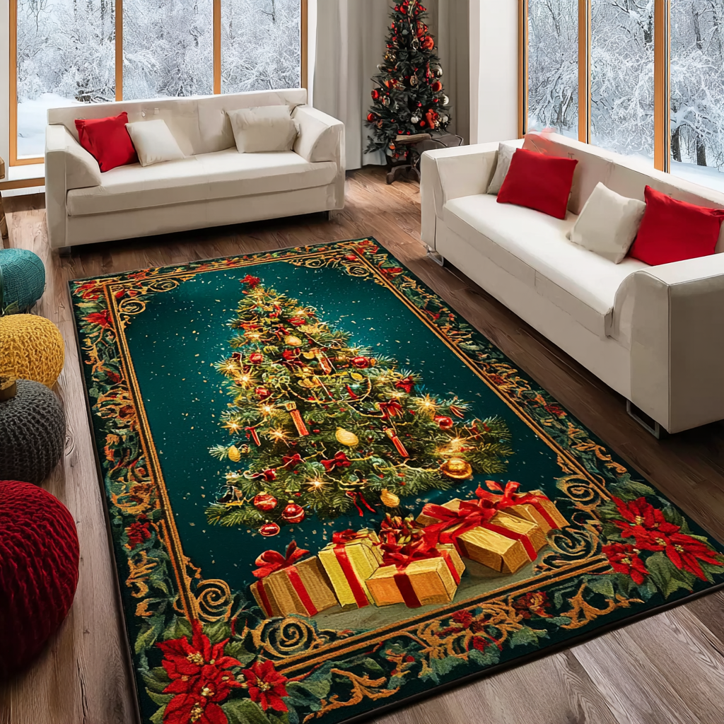 Snow Glow Area Rug NCU0DK10998 – Vantique