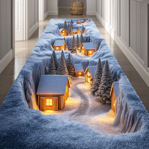 Snow Star Garden Runner Carpet NCU0TD1689