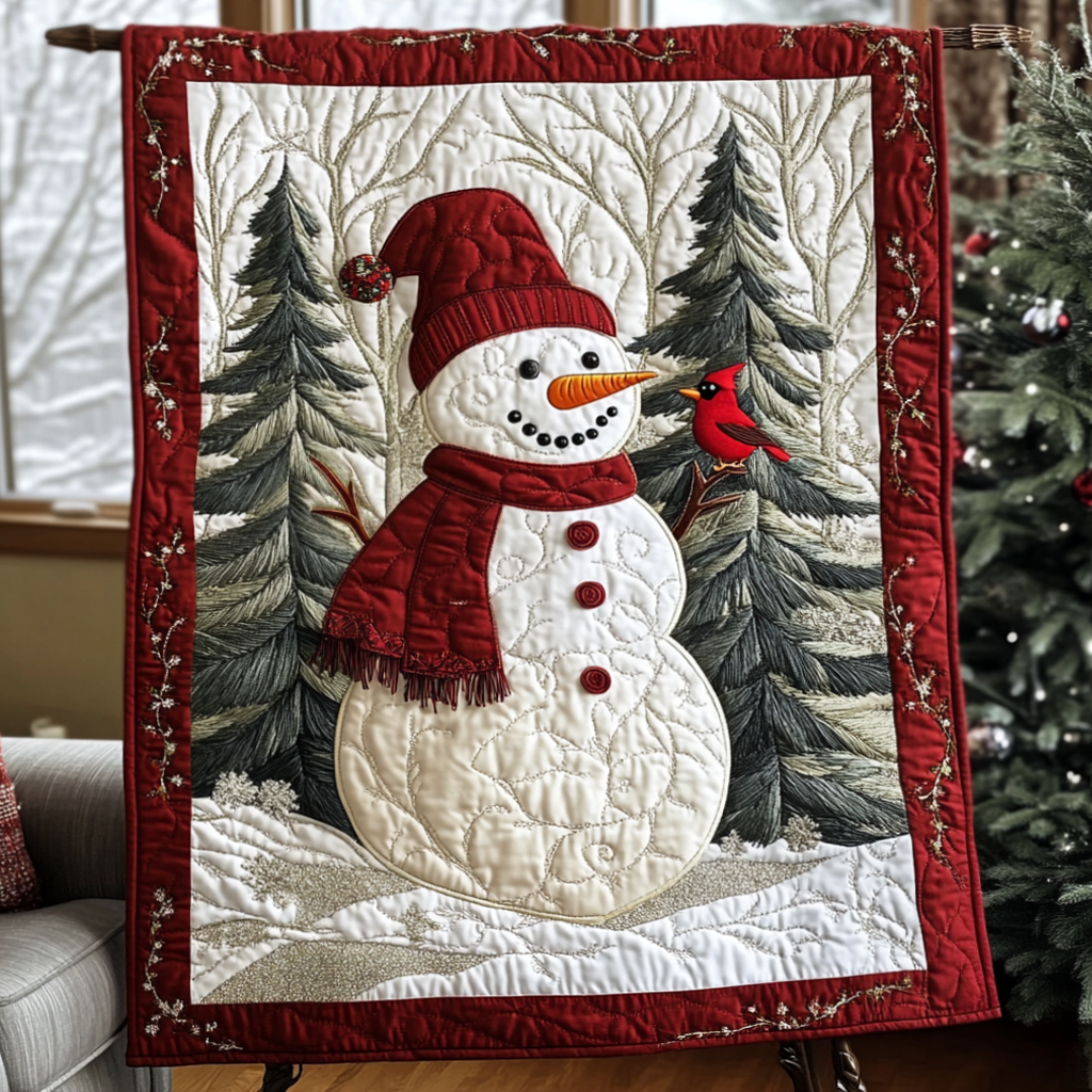 Snowbird Joy Quilted Blanket NCU0VH1243