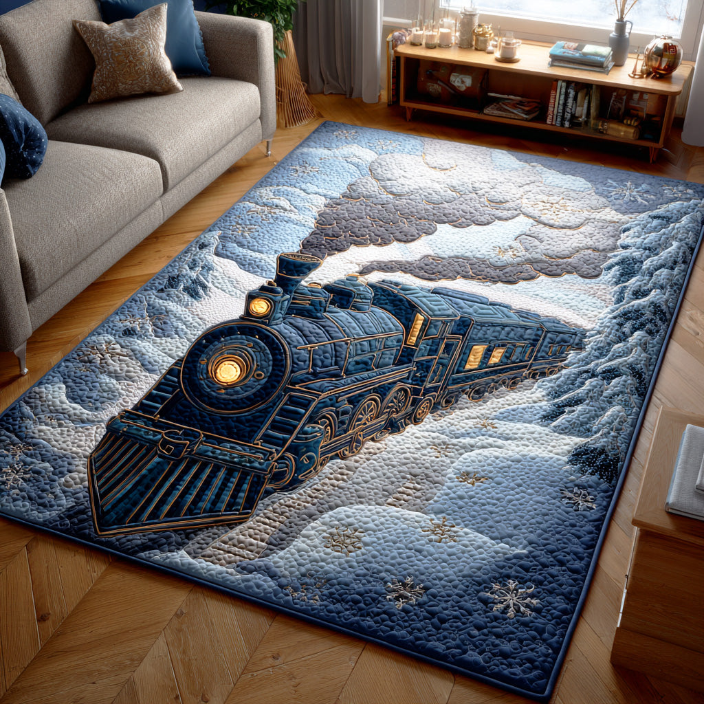 Touchdown Rugs Snowbound Express Area Rug NCU0TD1088 – Vantique