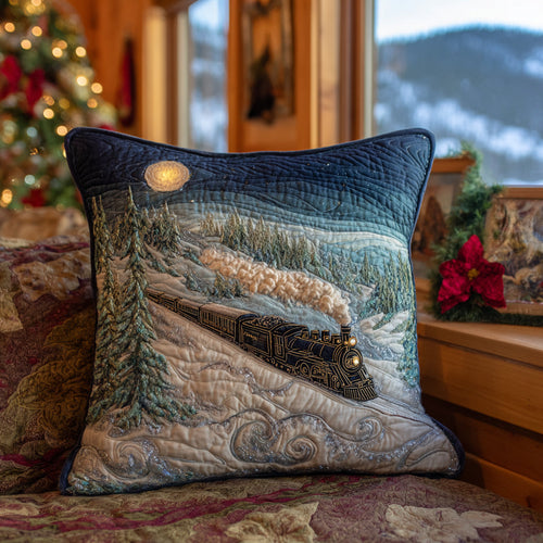 Snowfall Express Quited Pillow Case NCU0DV8978