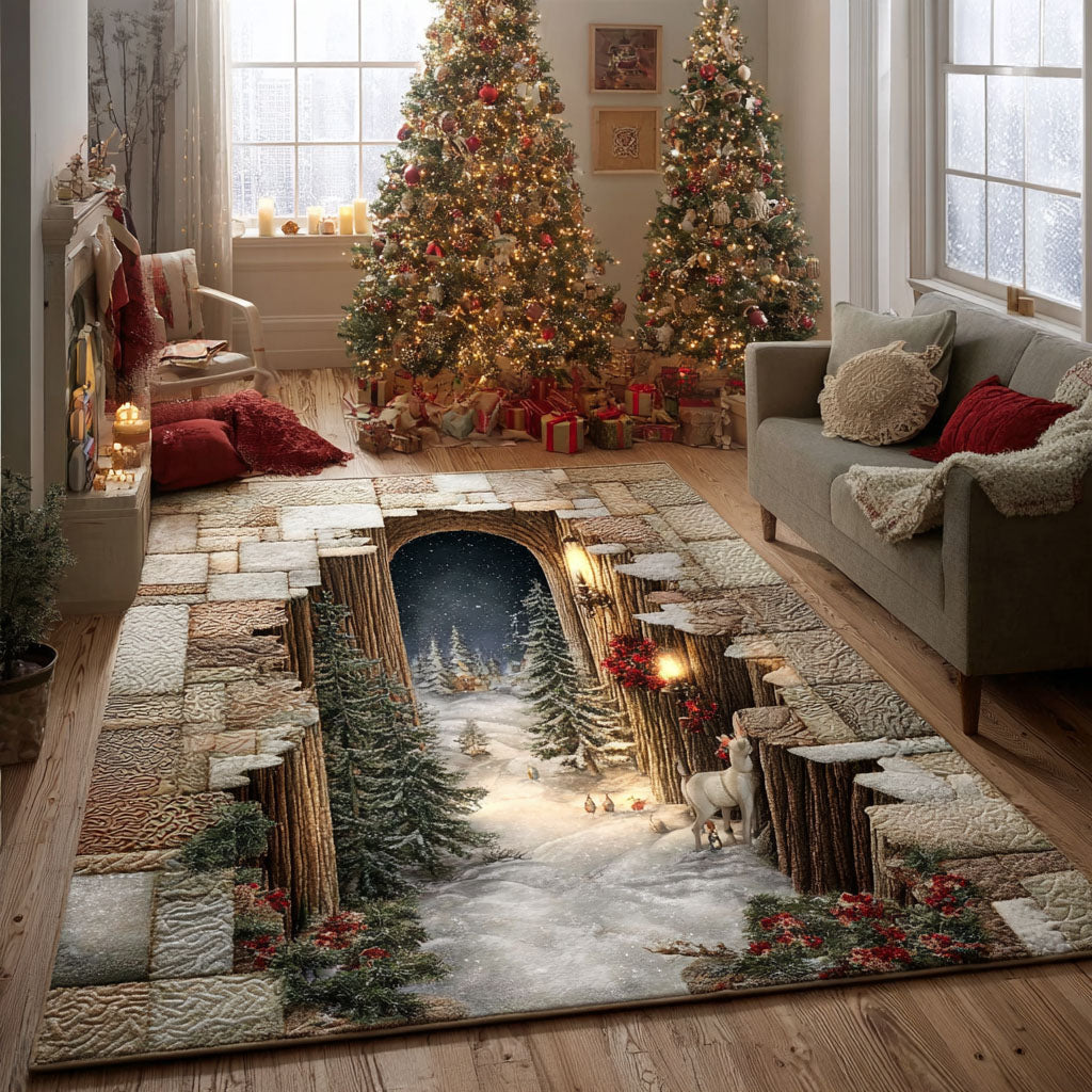 Snowfall Serenity Area Rug NCU0PT10551