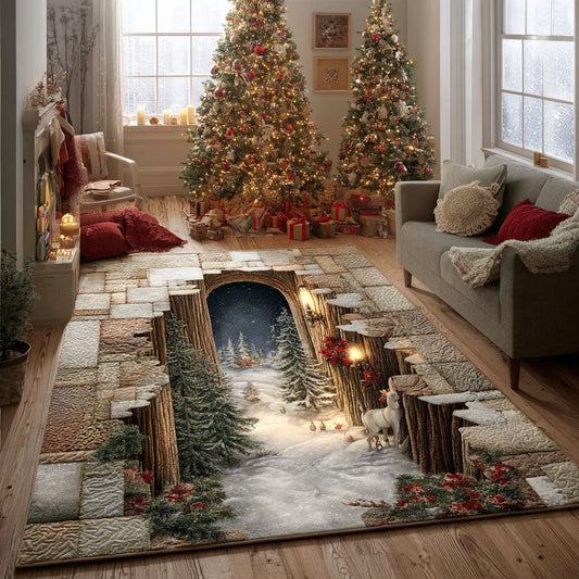 Snowfall Serenity Area Rug NCU0PT10551