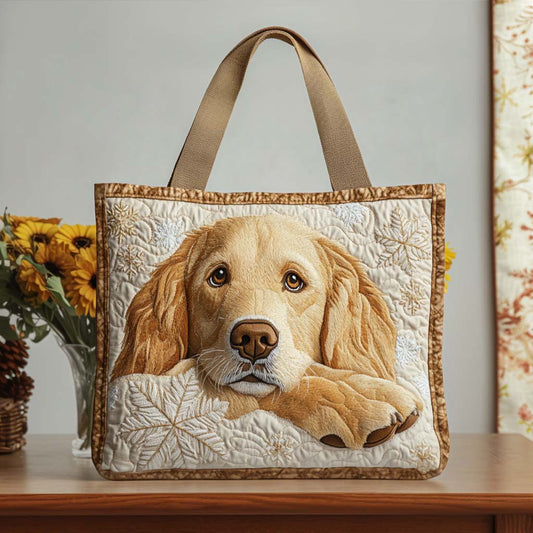 Snowflake Buddy Quilted Tote Bag NCU0NT9706