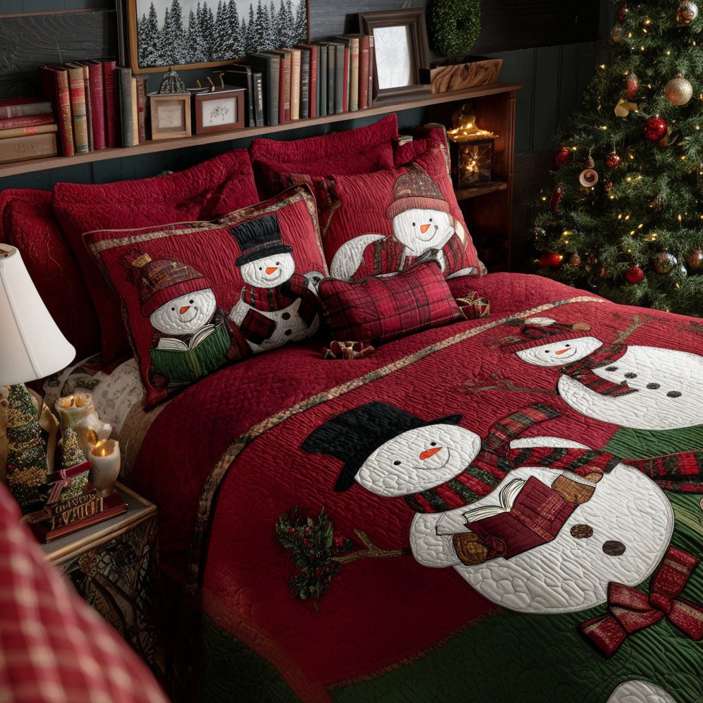 Snowlight Eve 3-Piece Quilted Bedding Set NCU0PT10318