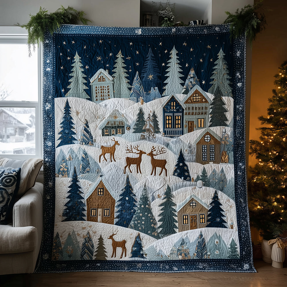 Snowlight Lane Quilted Blanket NCU0TH3515