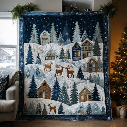 Snowlight Lane Quilted Blanket NCU0TH3515