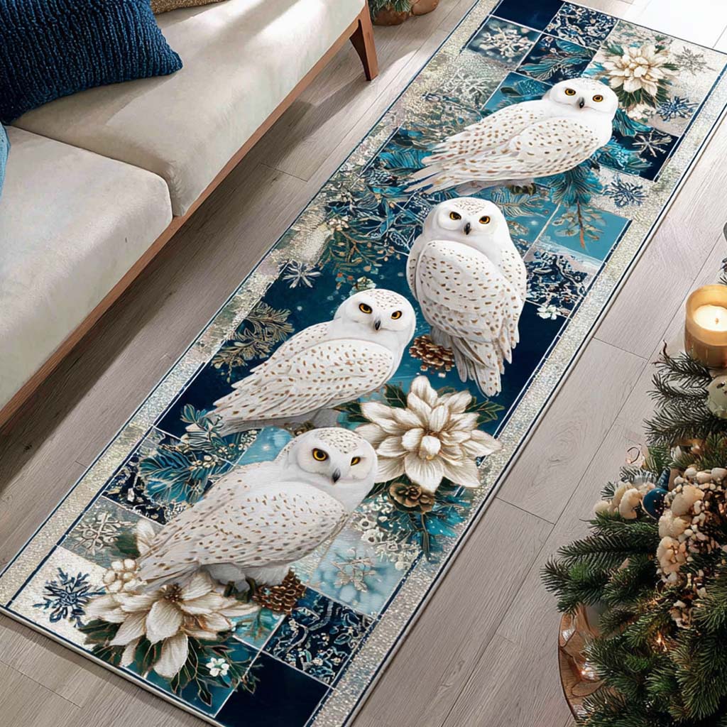 Snowlight Owls Runner Carpet NCU0XD1895