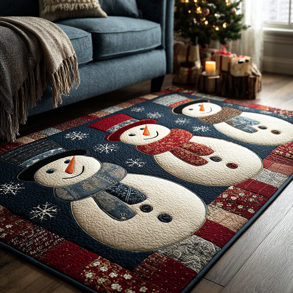 Snowman Charm Area Rug NCU0DK10450 – Vantique