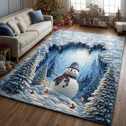 Snowman Hollow Area Rug NCU0DV8296