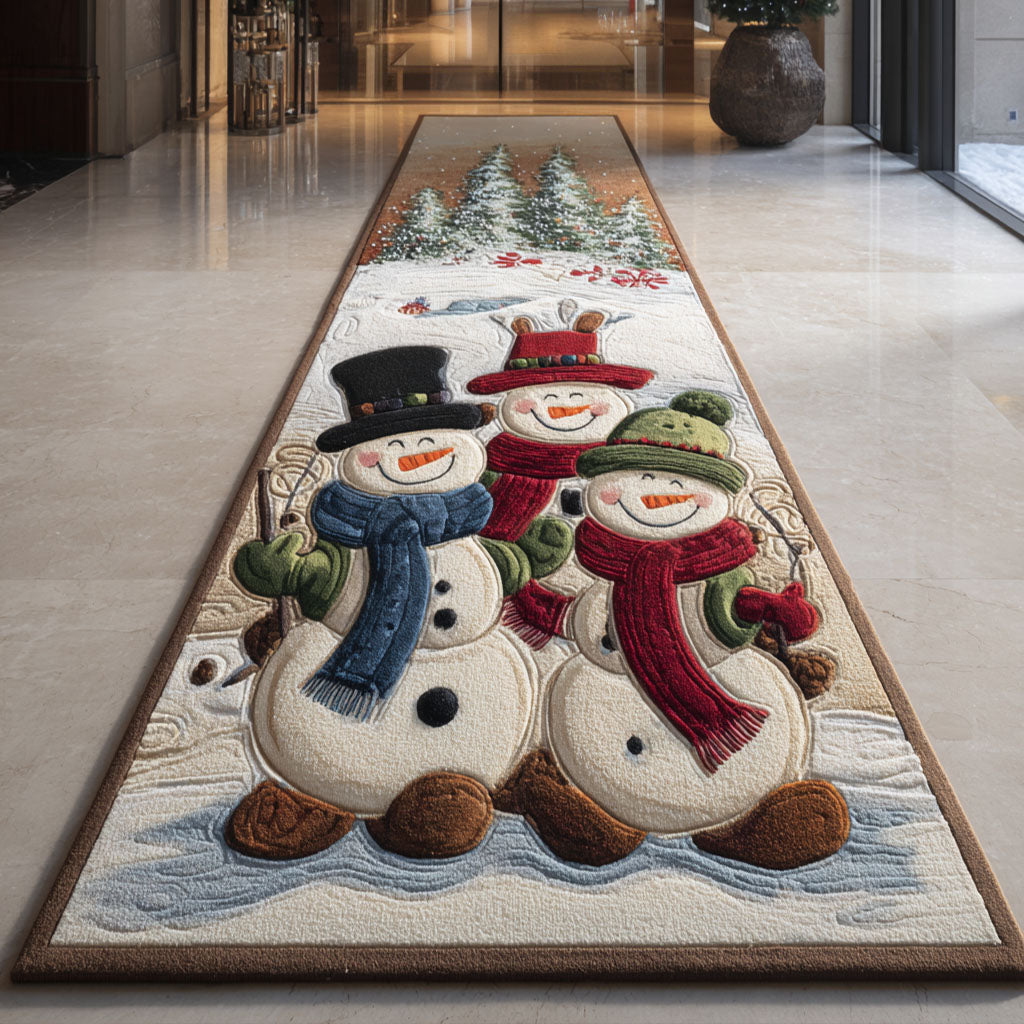 Snowman Lane Runner Carpet NCU0PT10781