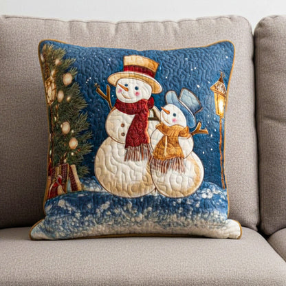 Snowy Charm Quilted Pillow Case NCU0NT11269