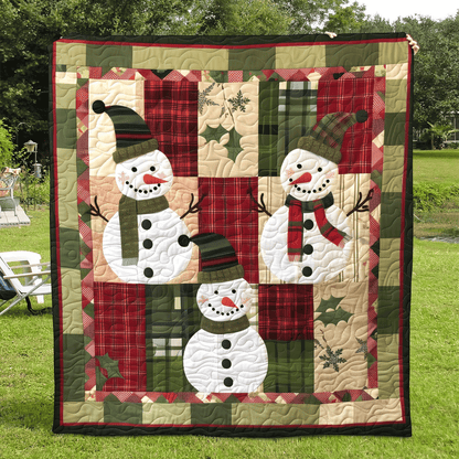 Snowy Delight Quilted Blanket NCU0TH1022