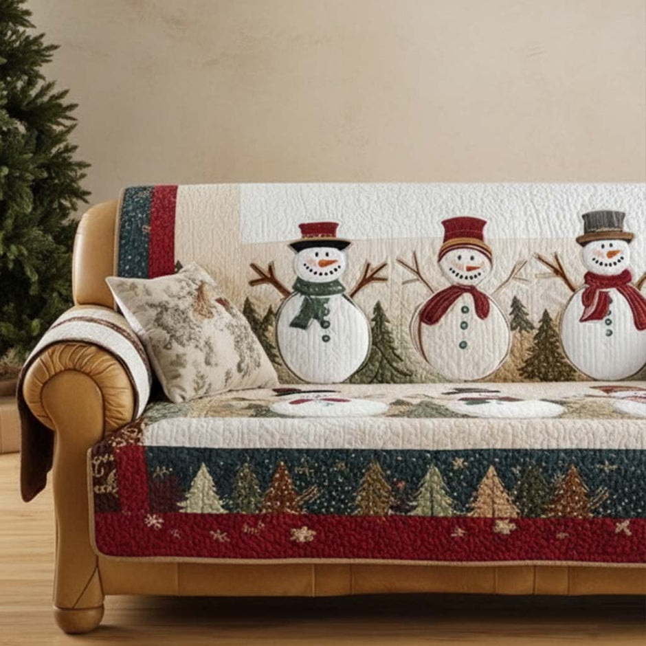 Woodland Hearth Quilted Sofa Cover NCU0PTT2832