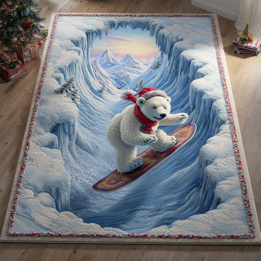 Snowy Bear Area Rug NCU0TD1918