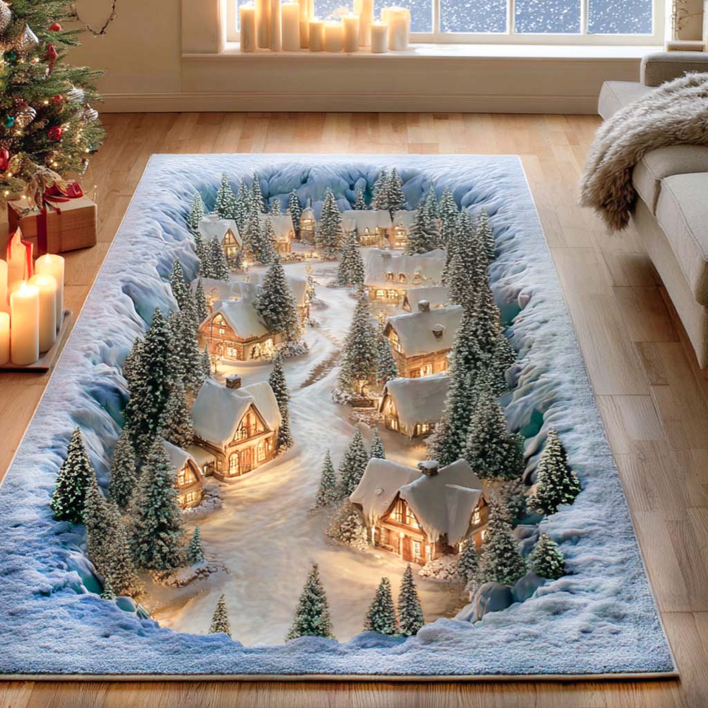 Snowy Path Area Rug NCU0NT10571