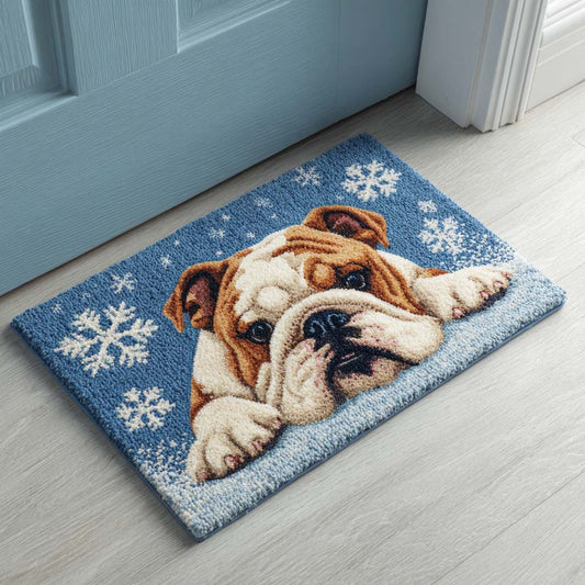 Snowy Pup Doormat NCU0NT10195