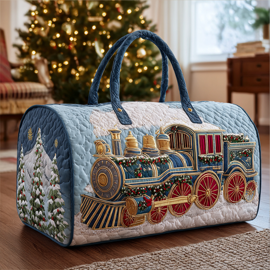 Snowy Ride Quilted Duffle Bag NCU0DK9975