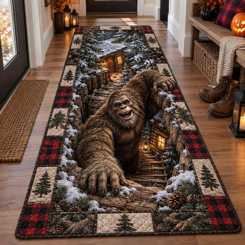Snowy Sasquatch Lodge Runner Carpet NCU0DV10127