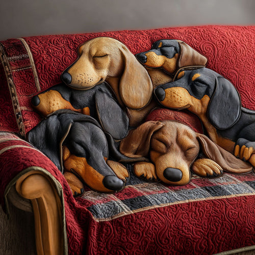 Snuggle Sausage Quilted Sofa Cover NCU0PT10004