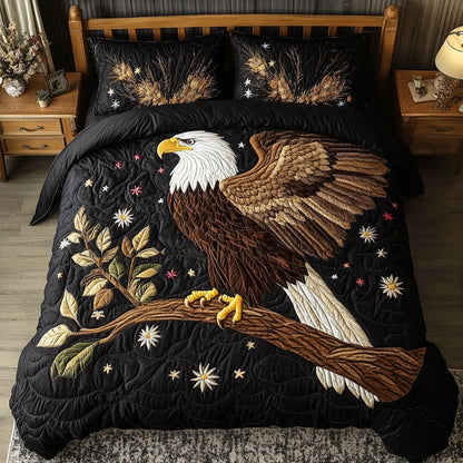 Soaring Above 3-Piece Quilted Bedding Set NCU0PT7654