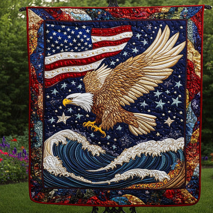 Soaring Freedom Quilted Blanket NCU0NT3998