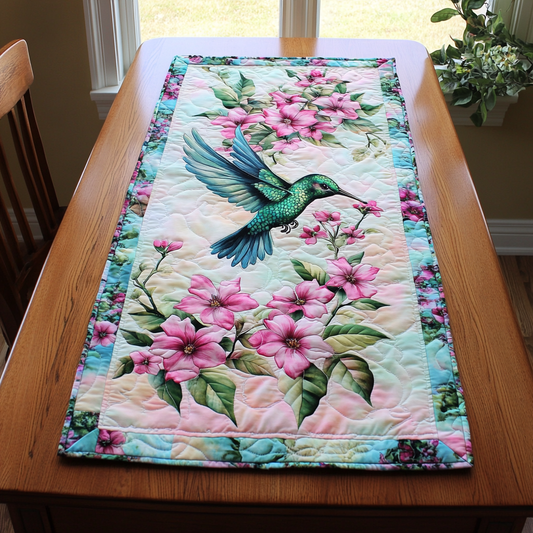Soaring Hummingbird Quilted Table Runner NCU0DK7687