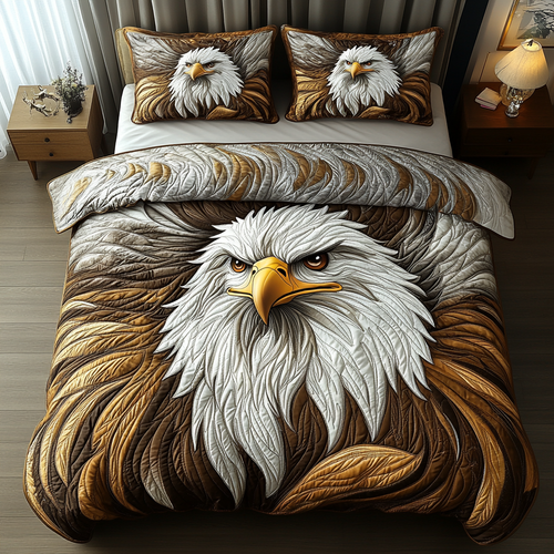 Soaring Majesty 3-Piece Quilted Bedding Set NCU0DV3086