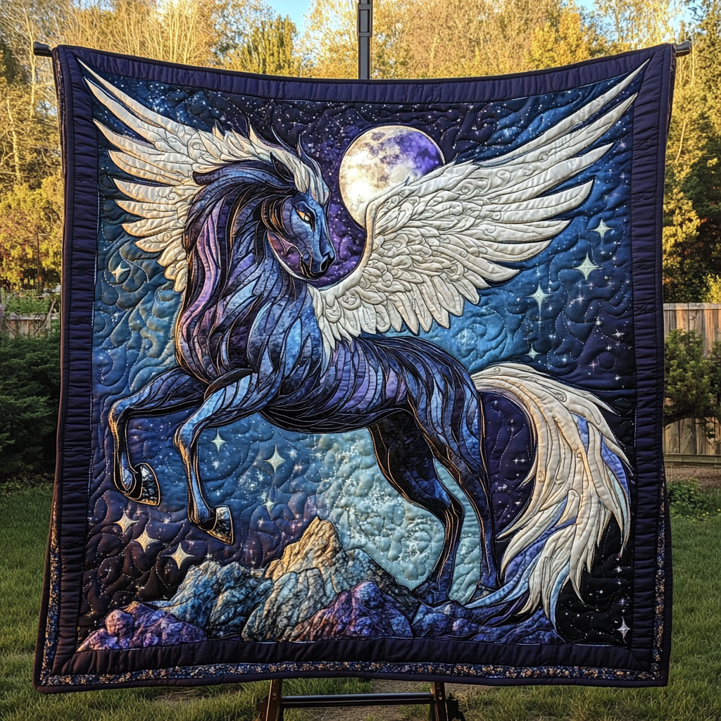 Soaring Pegasus Quilted Blanket NCU0DK3593