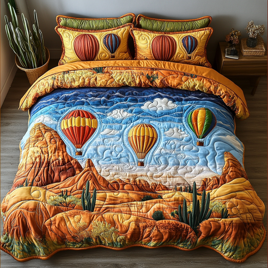 Soaring Views 3-Piece Quilted Bedding Set NCU0DK7122