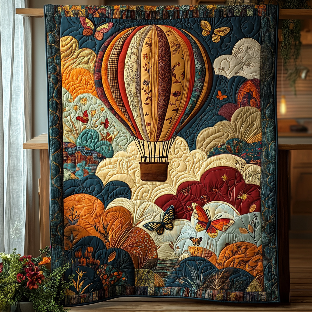 Soaring Views Quilted Blanket NCU0DV4498