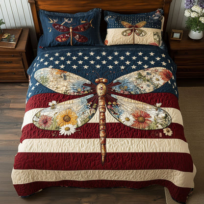 Soaring for Freedom 3-Piece Quilted Bedding Set NCU0PT7672