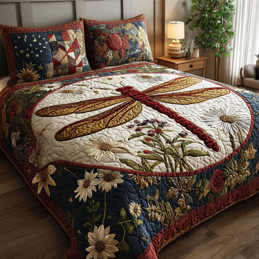 Soaring the Skies 3-Piece Quilted Bedding Set NCU0PT7673