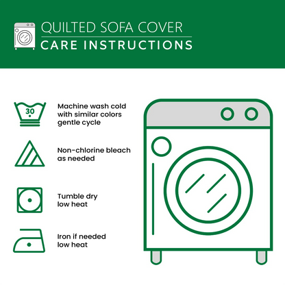 Soul Circle Quilted Sofa Cover NCU0NT10706