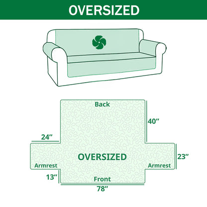 Twilight Forest Quilted Sofa Cover NCU0DV8364