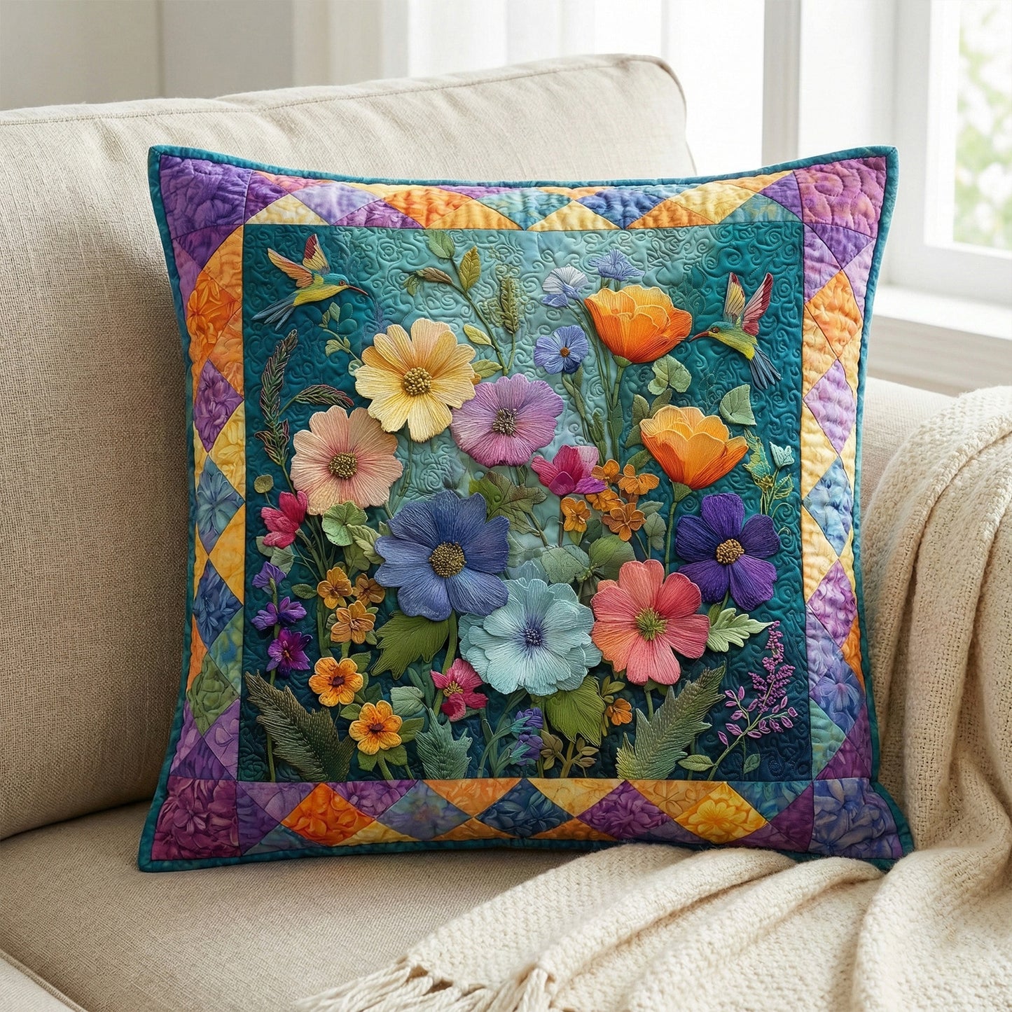 Soft Petal Dream Quilted Pillow Case NCU0NT12228